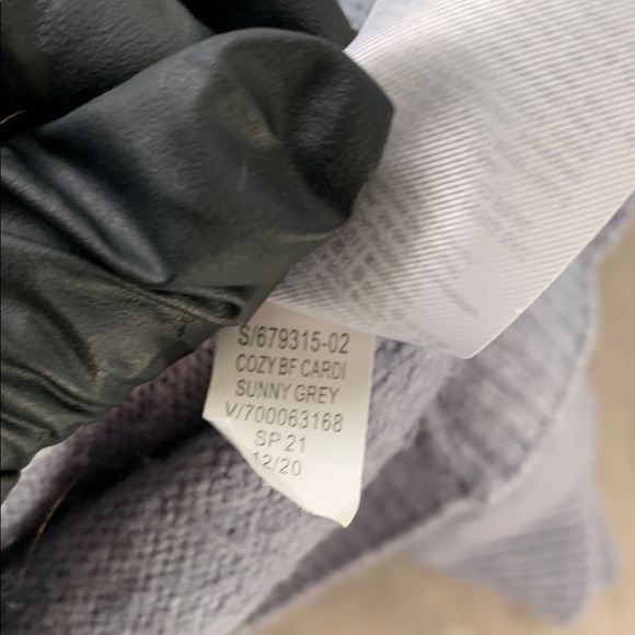 GAP | XL WOMENS | LONG SLEEVE RELAXED SWEATER CARDIGAN  in BLUE - Picture 3 of 14